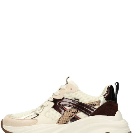 POSH by Poelman Sneakers Braun GIGI Beige kombi