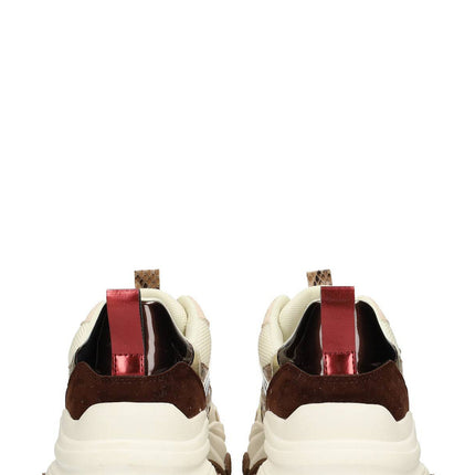 POSH by Poelman Sneakers Braun GIGI Beige kombi