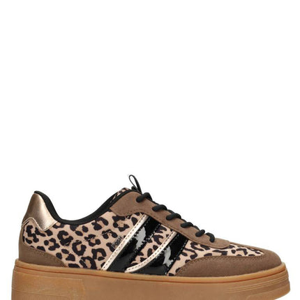 POSH by Poelman Sneakers Braun Lily Leopard