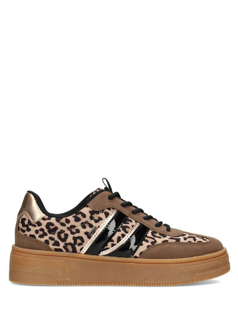 POSH by Poelman Sneakers Braun Lily Leopard
