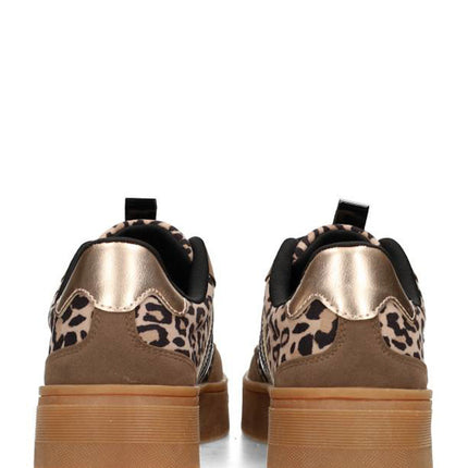 POSH by Poelman Sneakers Braun Lily Leopard