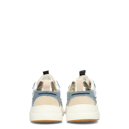 POSH by Poelman Sneakers Weiß Kae Jeans blau