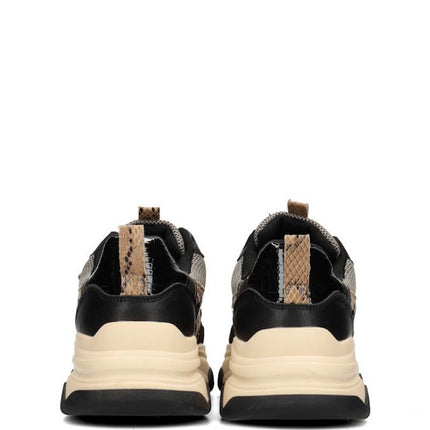 POSH by Poelman Sneakers Schwarz GIGI Beige Combi