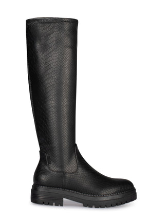 POSH by Poelman Stretch Stiefel Schwarz Cybele Stiefel Print