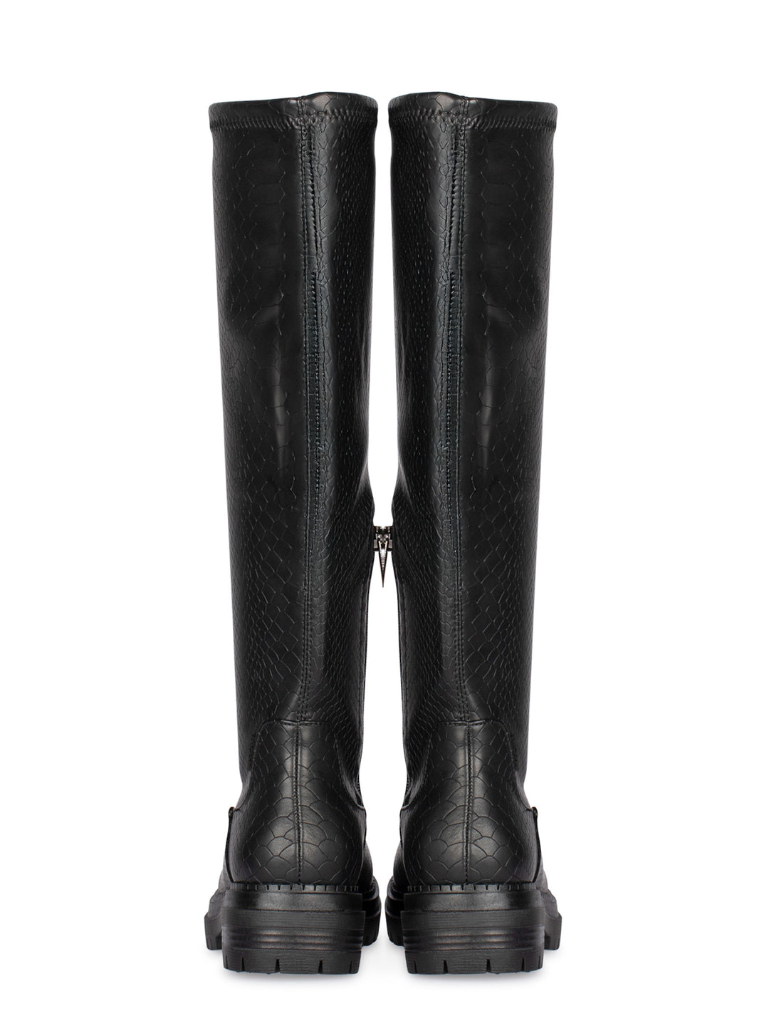 POSH by Poelman Stretch Stiefel Schwarz Cybele Stiefel Print