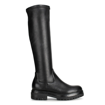 POSH by Poelman Stretch-Stiefel Schwarz Cybele