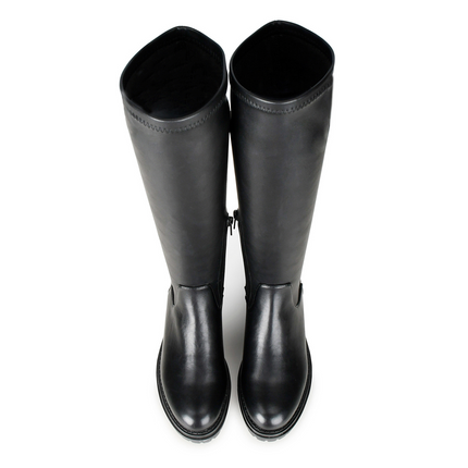 POSH by Poelman Stretch-Stiefel Schwarz Cybele