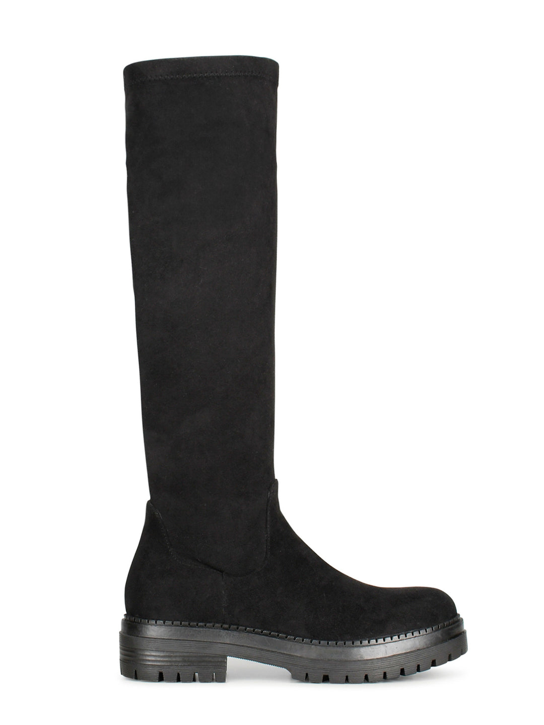 POSH by Poelman Stretch Stiefel Schwarz Suedine Cybele Stiefel