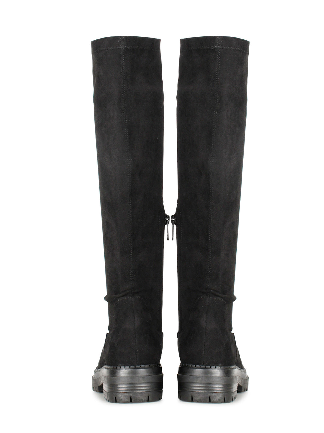 POSH by Poelman Stretch Stiefel Schwarz Suedine Cybele Stiefel