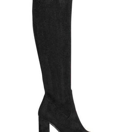 POSH by Poelman Stretch Stiefel Schwarz Suedine Lauren