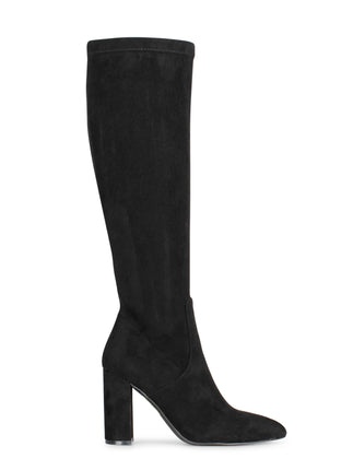 POSH by Poelman Stretch Stiefel Schwarz Suedine Lauren