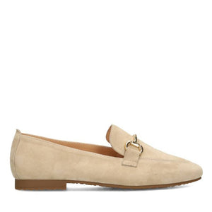 PS Poelman Loafers Beige Wildleder Odette