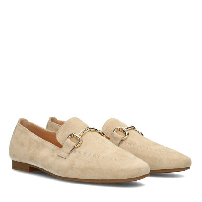 PS Poelman Loafers Beige Wildleder Odette