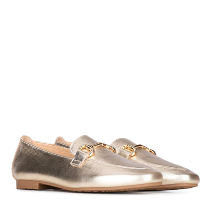 PS Poelman Loafers Gold Odette
