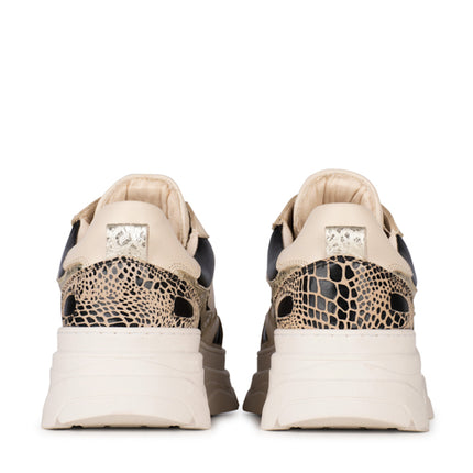 PS Poelman Turnschuhe Jana Beige Gold