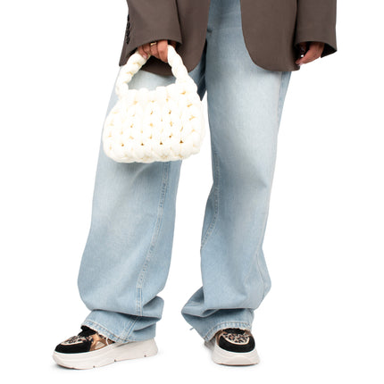 PS Poelman Sneakers Jana Schwarz Leopard