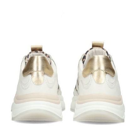 PS Poelman Sneakers Weiß Charu Leopard