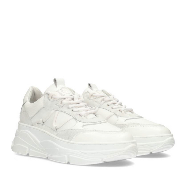 PS Poelman Turnschuhe Weiß Jilly