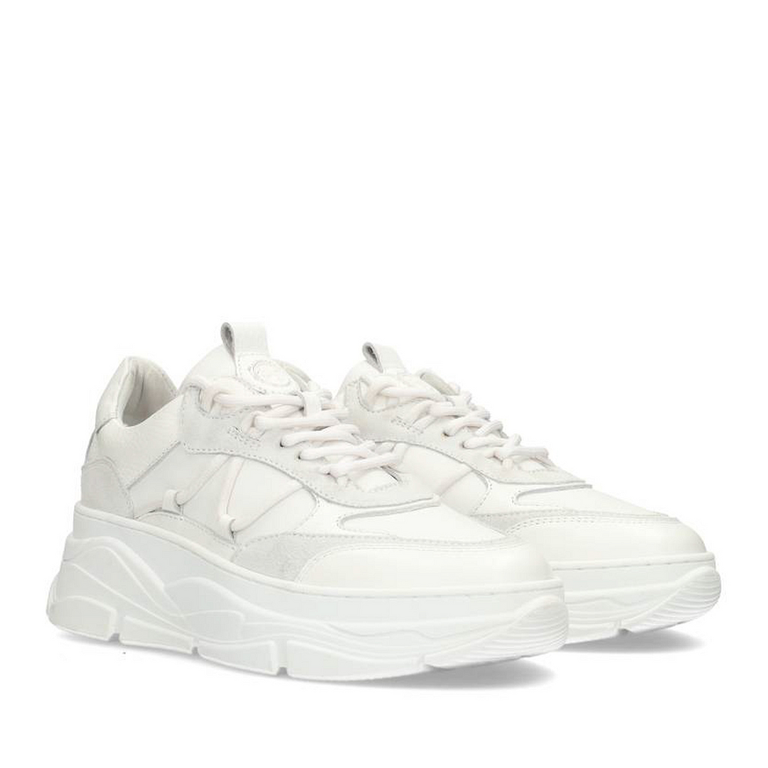 PS Poelman Turnschuhe Weiß Jilly