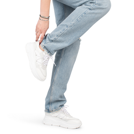 PS Poelman Turnschuhe Weiß Jilly