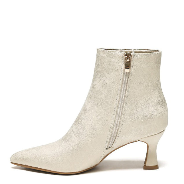 Smile Favorites Basic-Stiefeletten Gold Spray