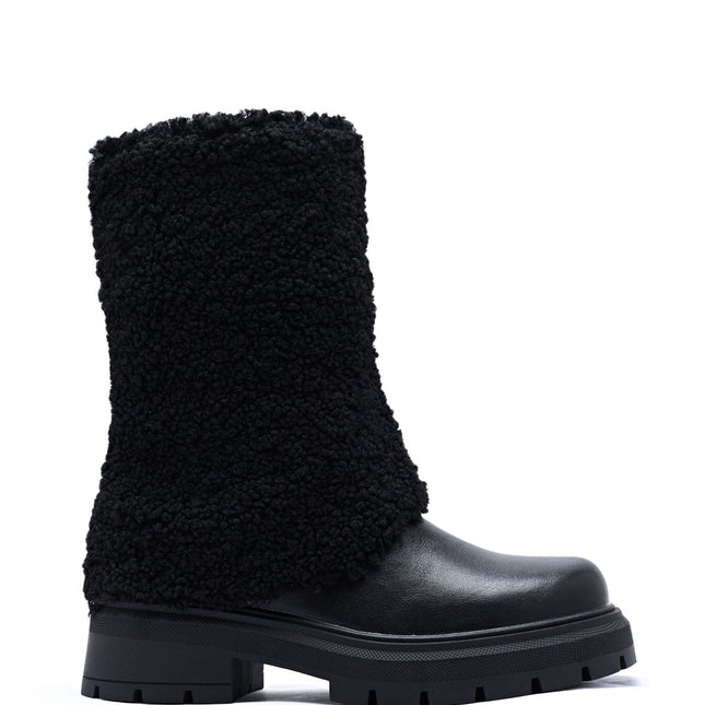 Smile Favorites Stiefel Schwarzer Teddy