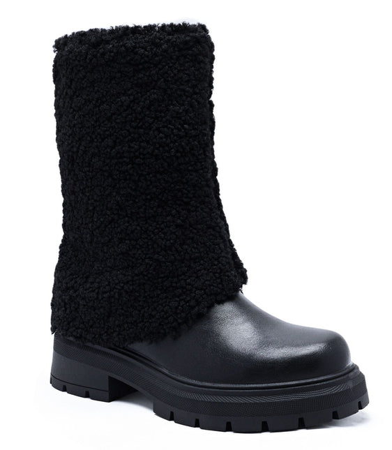 Smile Favorites Stiefel Schwarzer Teddy