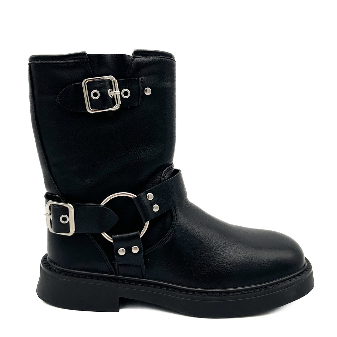 Smile Favorites Schnallenstiefel Mädchen Schwarz