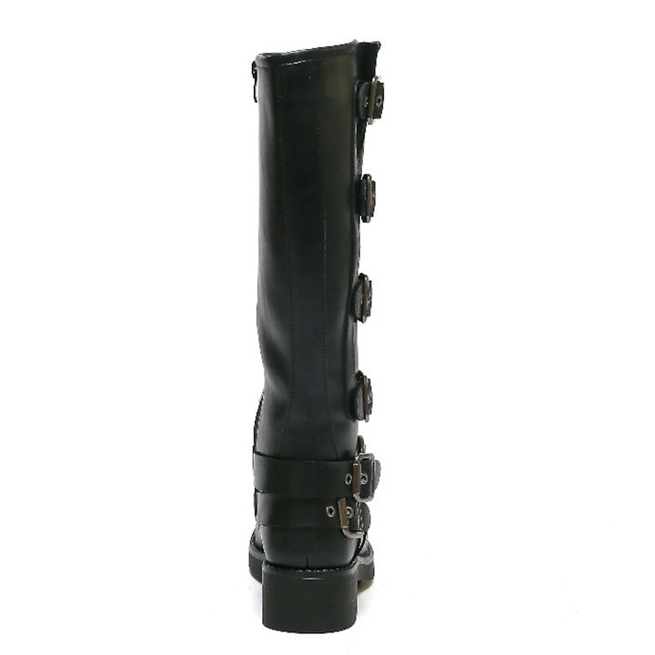 Smile Favorites Schnallenstiefel Schwarz Hoch