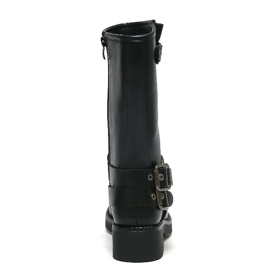 Smile Favorites Schnallenstiefel Schwarz