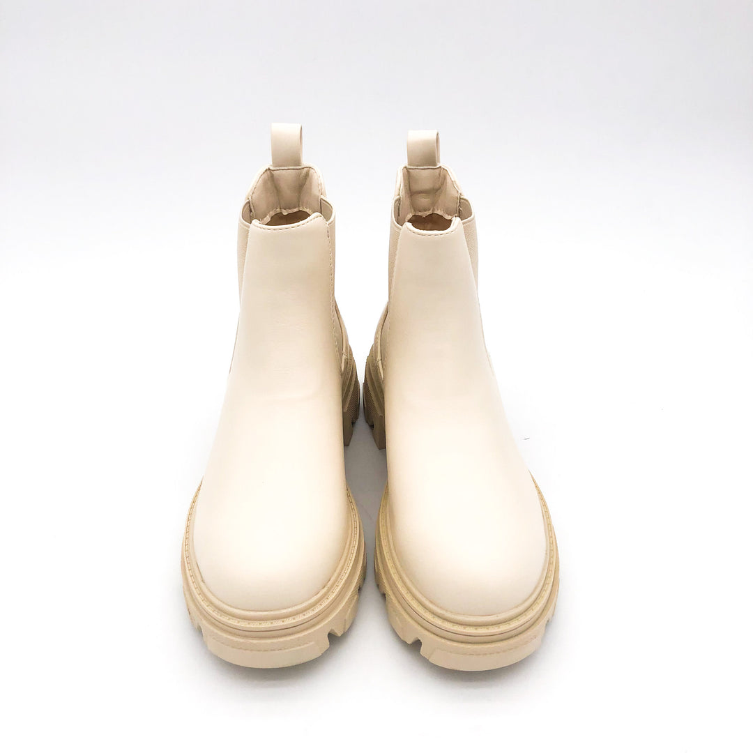 Smile Favorites Chelsea-Stiefel Beige