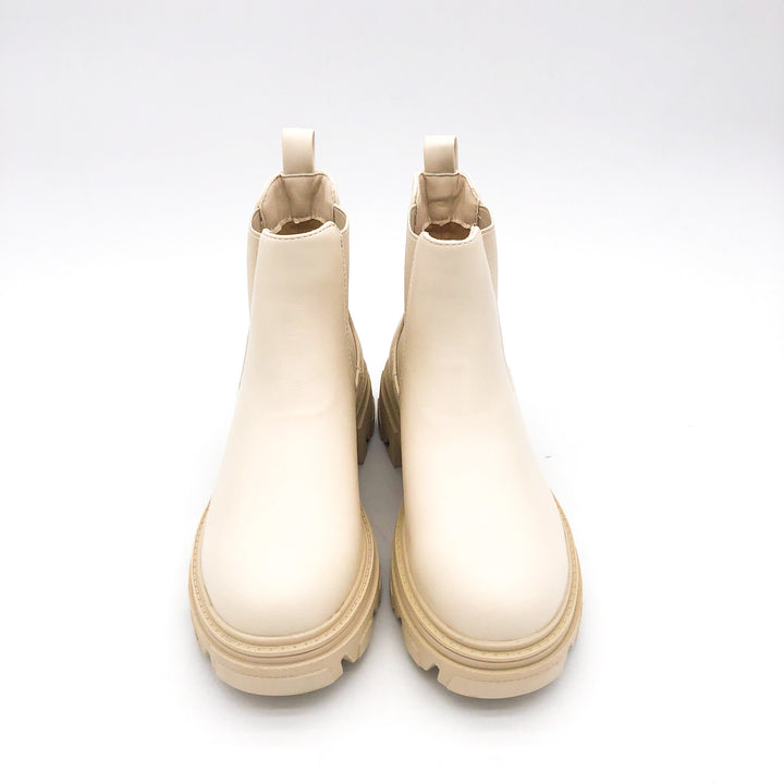 Smile Favorites Chelsea-Stiefel Beige