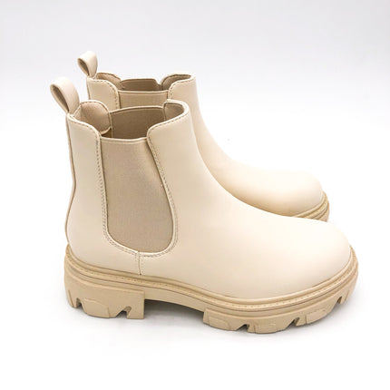 Smile Favorites Chelsea-Stiefel Beige