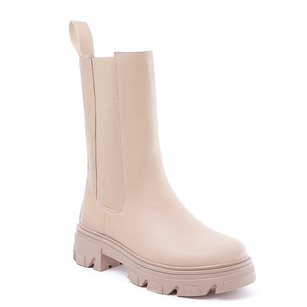 Smile Favorites Chelsea-Stiefel Beige