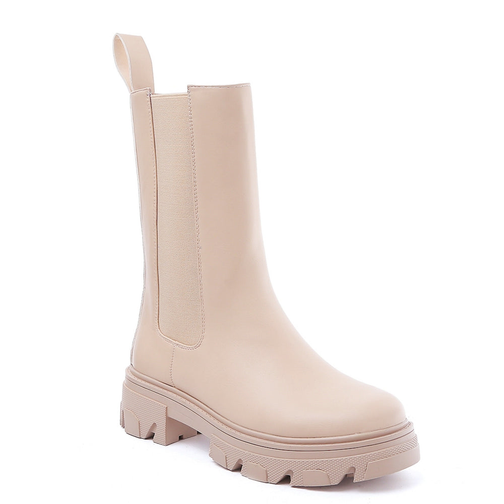 Smile Favorites Chelsea-Stiefel Beige