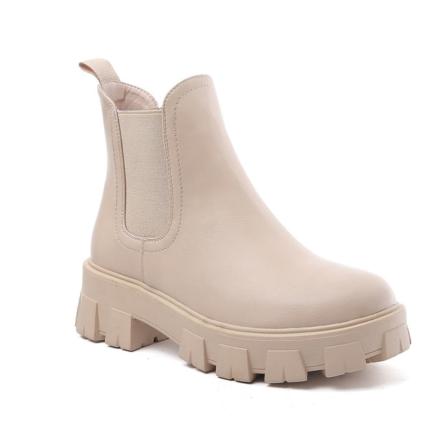 Smile Favorites Chelsea-Stiefel Beige