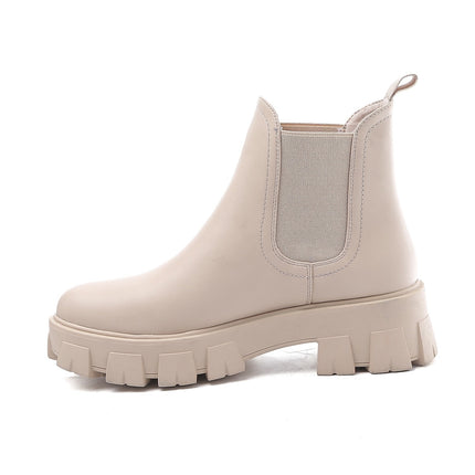 Smile Favorites Chelsea-Stiefel Beige