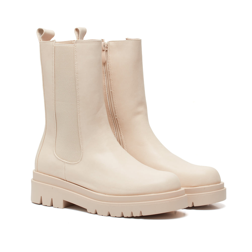 Smile Favorites Chelsea-Stiefel Beige