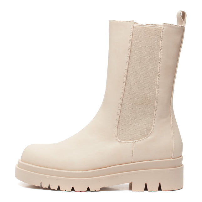Smile Favorites Chelsea-Stiefel Beige