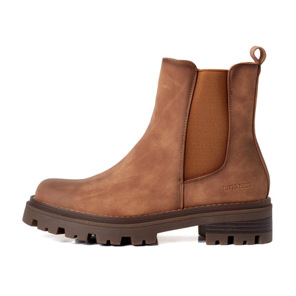 Smile Favorites Chelsea-Stiefel Camel Tutto Bene