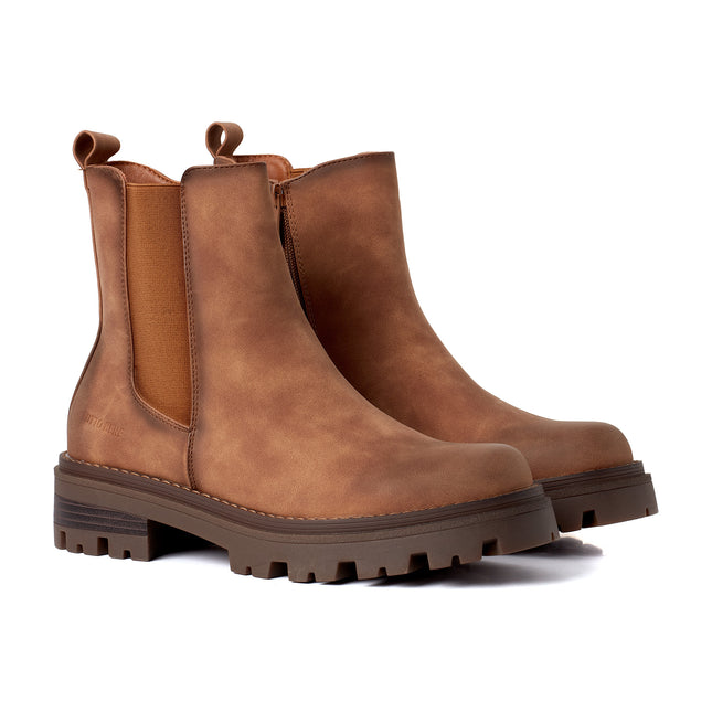 Smile Favorites Chelsea-Stiefel Camel Tutto Bene