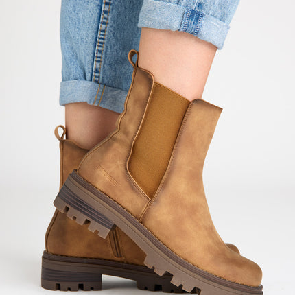 Smile Favorites Chelsea-Stiefel Camel Tutto Bene