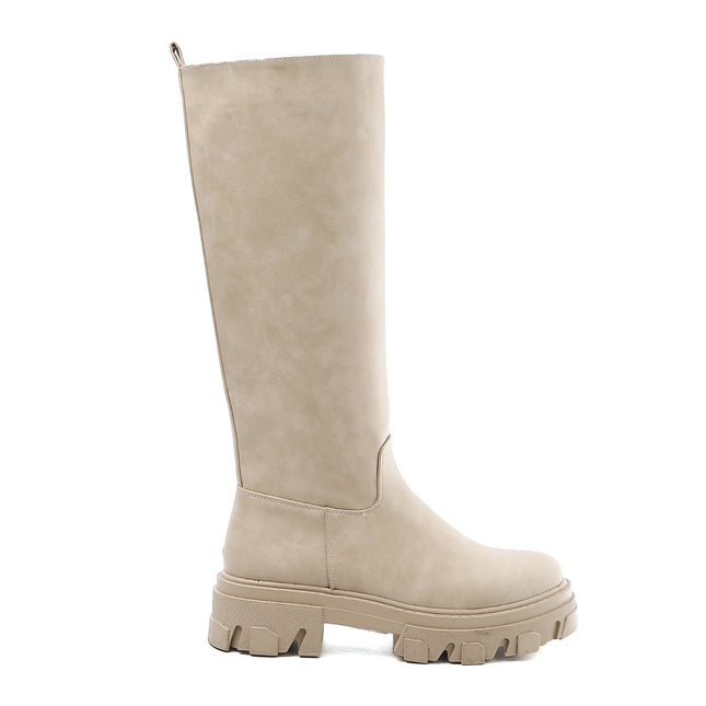Smile Favorites Chelsea-Stiefel High Beige