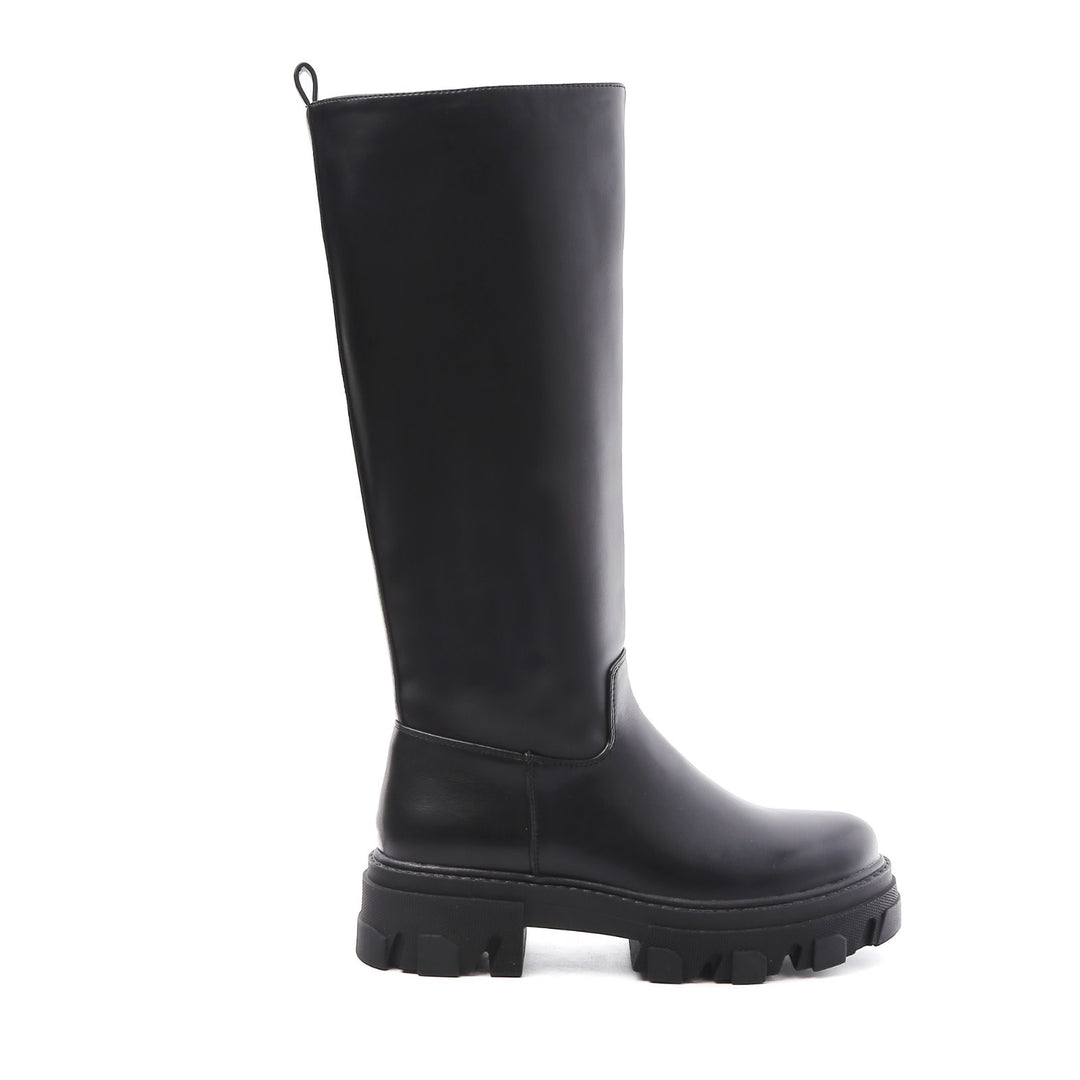 Smile Favorites Chelsea-Stiefel High Schwarz