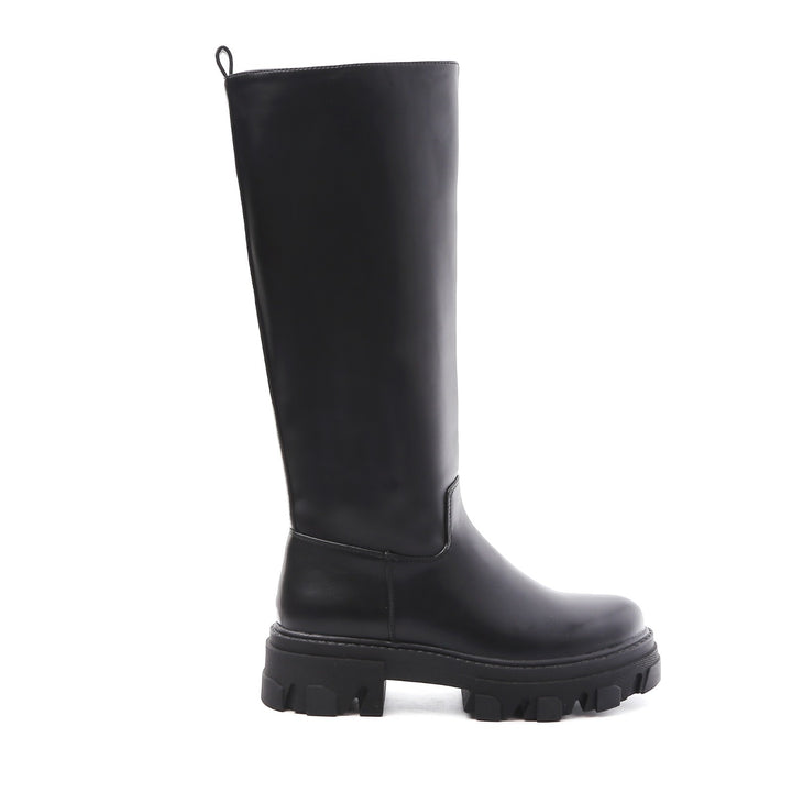 Smile Favorites Chelsea-Stiefel High Schwarz