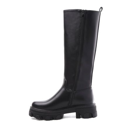 Smile Favorites Chelsea-Stiefel High Schwarz