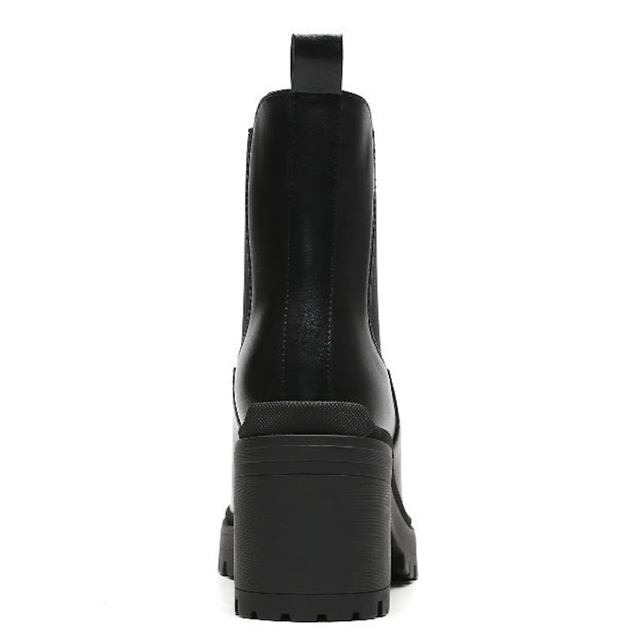 Smile Favorites Chelsea-Stiefel mit Absatz Schwarz
