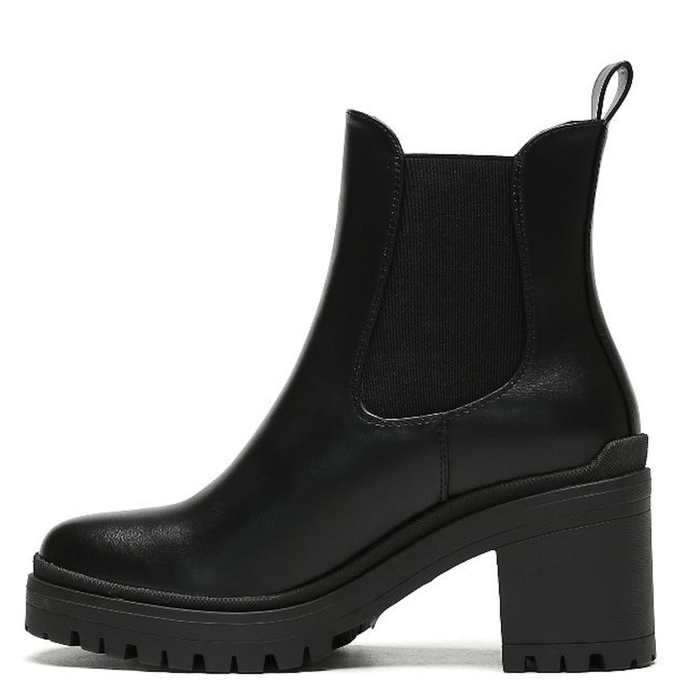 Smile Favorites Chelsea-Stiefel mit Absatz Schwarz