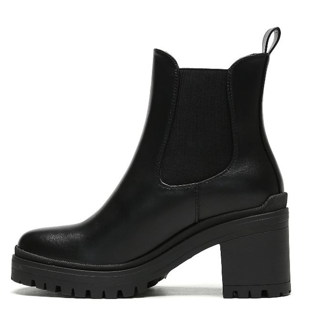 Smile Favorites Chelsea-Stiefel mit Absatz Schwarz