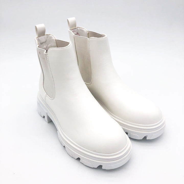 Smile Favorites Chelsea-Stiefel Weiß